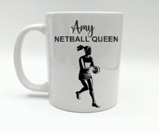 Personalised Netball Mug /