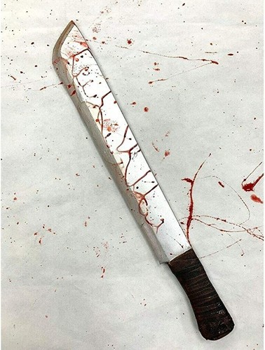 Cosplay prop hard foam silver - prop,