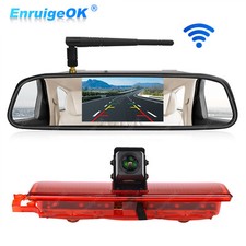 For VW Caddy MK3 2003-2016 Wireless Rear Brake Light Reversing Camera Kit