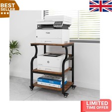 Durable 3-Tier Printer Trolley