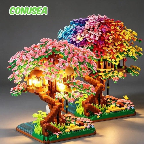 Mini sakura tree building - mini,