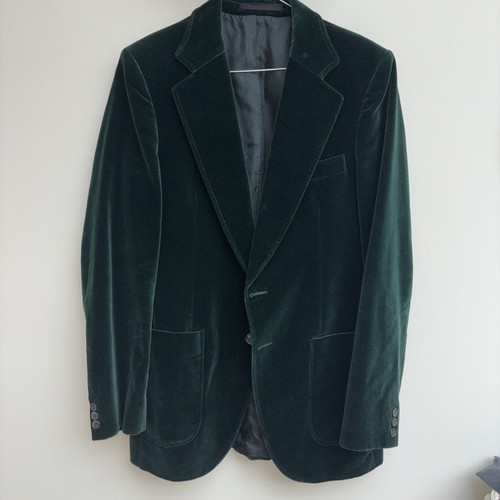 Michael green cotton velvet - cotton,