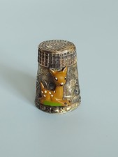 Antique Sterling Silver Gilded