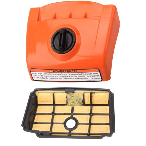 New plastic air filter - plastic, cover