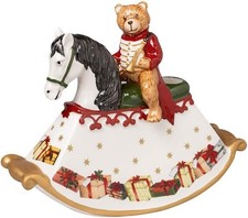 Villeroy & Boch - Christmas Toys rocking horse, porcelain candle holder