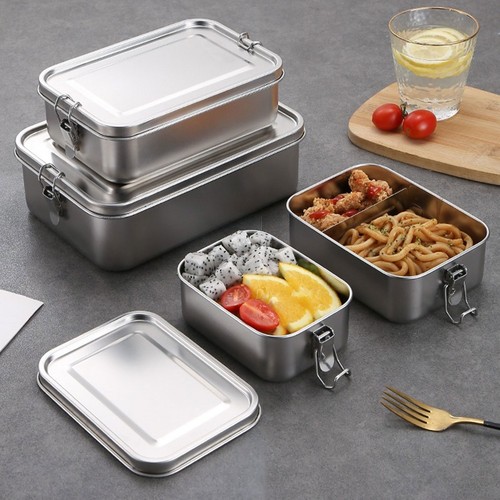 Stainless steel bento box - stainless,