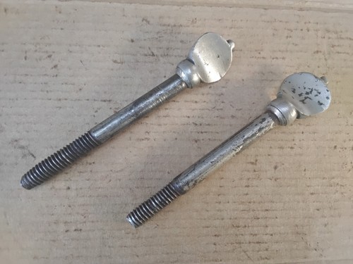 Antique swivel mirror screws - antique,
