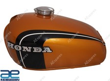 Petrol Fuel Tank Golden Black