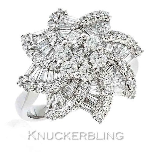 Diamond cluster ring 00ct - diamond,