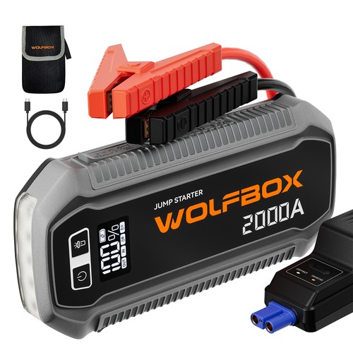 Wolfbox 2000a car jump - wolfbox,