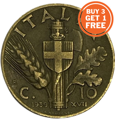 Italian centesimi vittorio - italian,