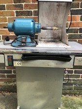 Polishing machine Milbro motor Cavallin extractor bench
