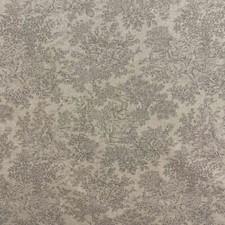 Vintage Toile Faded Grey French Cotton Fabric Double Width Curtains Blinds