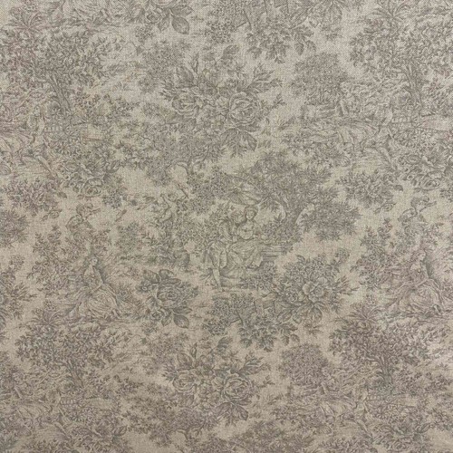 Vintage toile faded - faded, grey