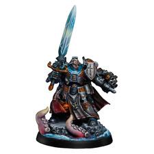 Brother-Captain Stern Grey Knights painted figure Warhammer 40k | Art