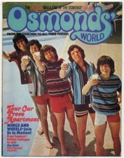 Osmonds World Donny Magazine #9 July 1974