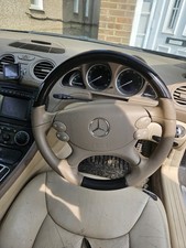 Mercedes Wood Steering Wheel