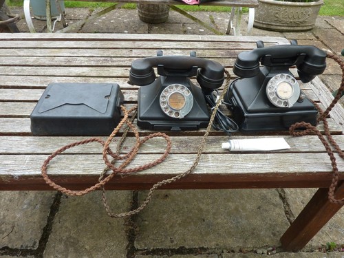 Bakelite telephone 196 lb - bakelite, 1/196
