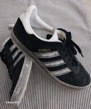 Black & White Suede Adidas Old