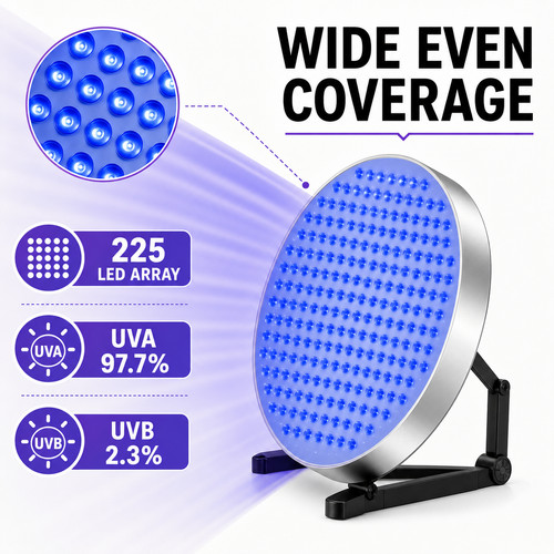 Home tanning lamp - lamp, uv