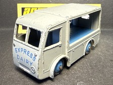 1949-60 Dinky Toys 30v NCB ELECTRIC EXPRESS DAIRY MILK FLOAT VAN - Grey - No Box