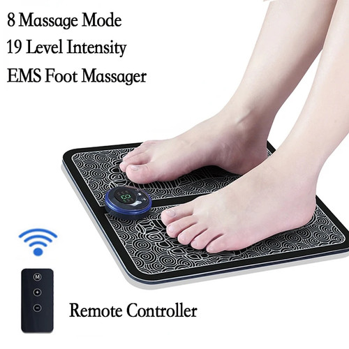 Portable ems foot massager - portable,