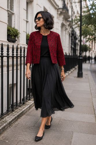 Monsoon jacket red black rca - jacket,