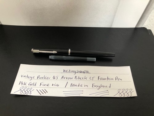 Vintage parker arrow - vintage, black