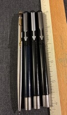 Parker Roller Ball Pens x 3 plus Parker Propelling Pencil