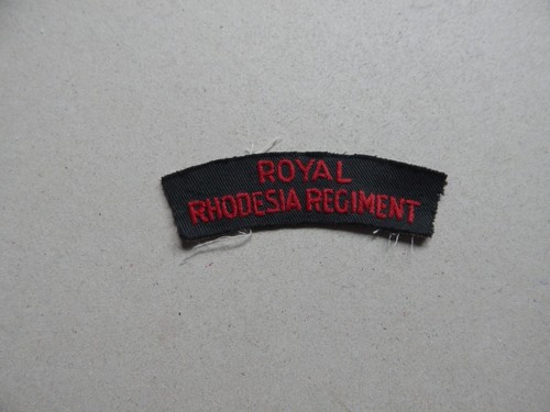 Royal rhodesia regiment - rhodesia, cloth