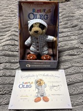 Sleepy Oleg Meerkat Toy Boxed