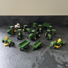 John Deere Tractor Toys Ertl Models X7 Tractors, X4 Trailers, X2 Mowers & 1Truck