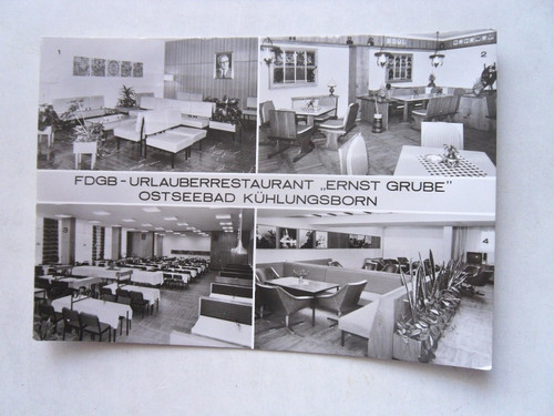 Postcard kühlungsborn fdgb - postcard,