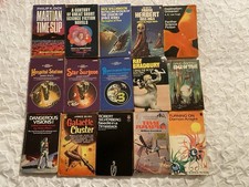 Vintage Sci-Fi Paperback Book Bundle, Bradbury, PKD, Blish Etc,15 Books