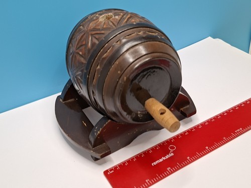 Vintage miniature wine barrel - miniature,