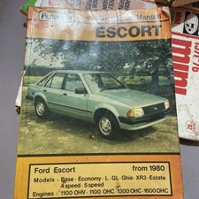 Ford Escort Autodata Workshop
