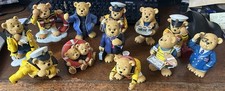 12 ASSORTED DANBURY MINT R N L I  BEARS. AS PER PHOTOS.