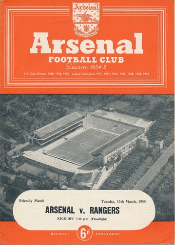 Arsenal glasgow rangers - glasgow,
