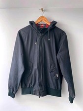 Men’s Baracuta G9 Premium Hooded Harrington Jacket In Black - Small -2066