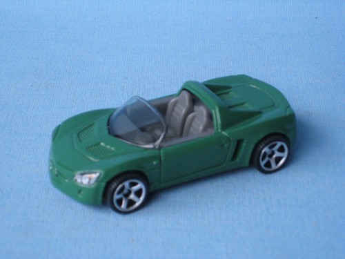 Matchbox opel speedster green - matchbox,
