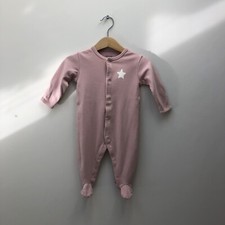Mamas & Papas girls pink star