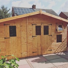 16x8 summerhouse+storage shed