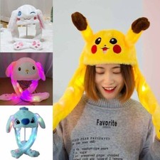 Bunny Hat Light Up Cute Plush
