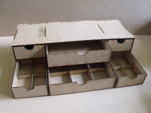 Storage drawers for paint - drawers,