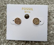 Fossil Gold-Tone Brass