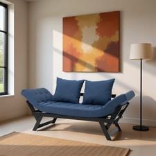3 In 1 Convertible Wood Sofa