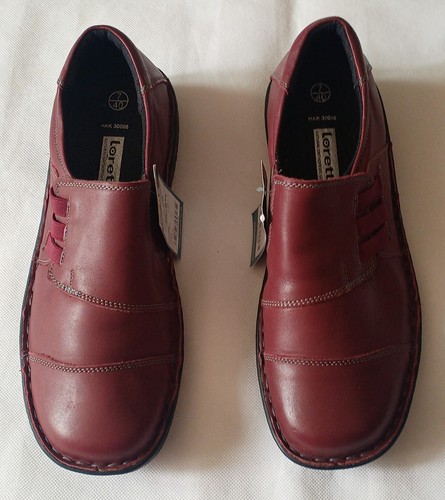 Loretta burgundy leather slip - loretta,