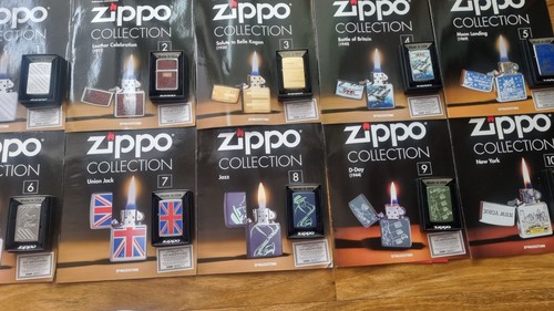 Zippo deagostini set - zippo,