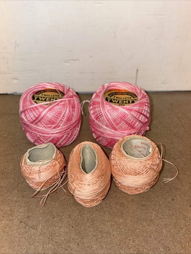 Bundle pink crochet - x, 5