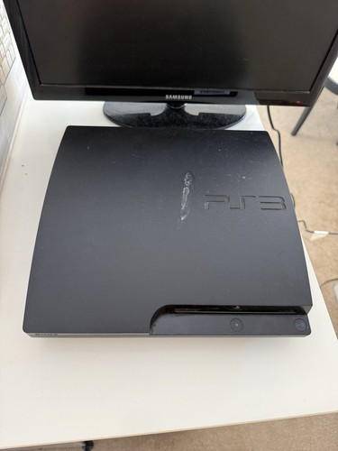 Sony playstation slim black - playstation,